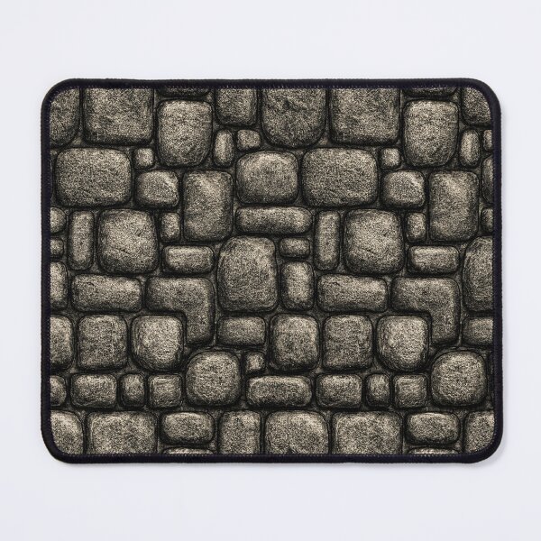 Item preview, Detailed Dark Grey Ancient Cobblestone Art designed and sold by Piotrek0001.