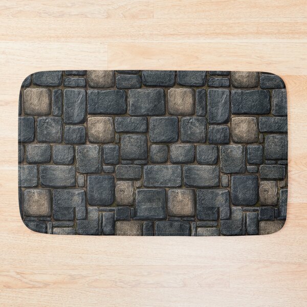 Item preview, Midnight Slate Blue Castle Wall Texture designed and sold by Piotrek0001.