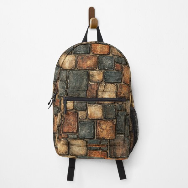 Item preview, Fiery Ember Toned Medieval Stone Wall designed and sold by Piotrek0001.