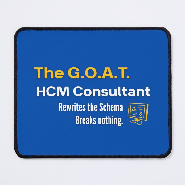 Item preview, The G.O.A.T. HCM Consultant - Funny SAP Gift designed and sold by HypercareClub.
