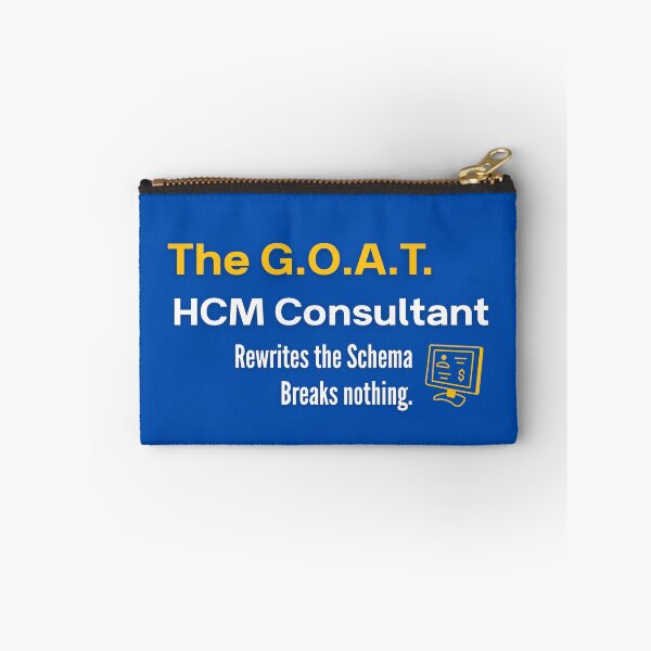 Item preview, The G.O.A.T. HCM Consultant - Funny SAP Gift designed and sold by HypercareClub.