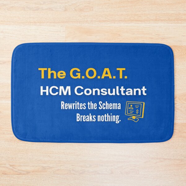 Item preview, The G.O.A.T. HCM Consultant - Funny SAP Gift designed and sold by HypercareClub.