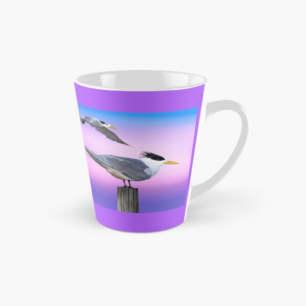 Item preview, Crested tern at dusk designed and sold by Windswell.