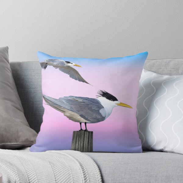 Item preview, Crested tern at dusk designed and sold by Windswell.