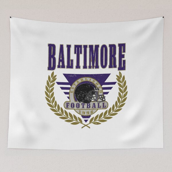 Item preview, Baltimore Football Established Retro  designed and sold by JenniferF90649.