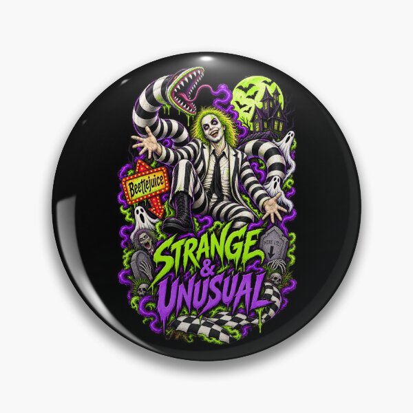 Item preview, Beetlejuice – Strange & Unusual designed and sold by Pandaburba.