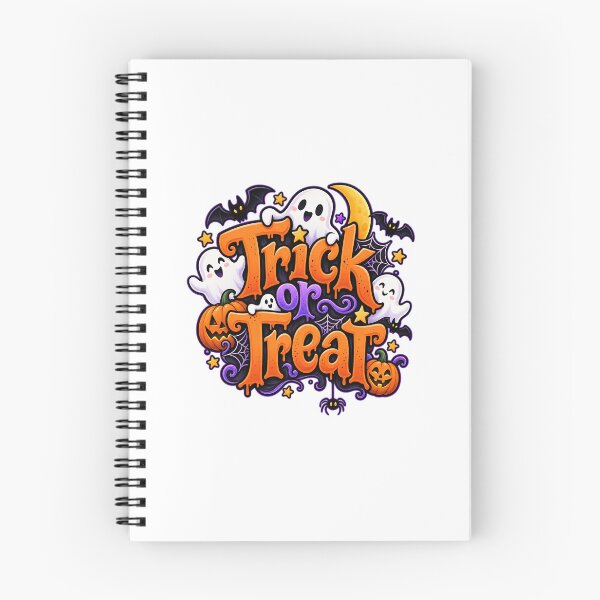 Item preview, Cute Trick or Treat Halloween Ghosts Pumpkins designed and sold by naruto4925.