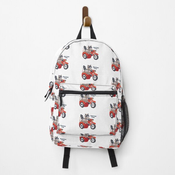 Item preview, Roadtrip Time Cute Raccoon Possum Sidecar Adventure designed and sold by artworkathome.