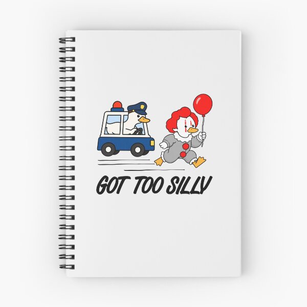 Item preview, Got Too Silly Goose Police Chase, Halloween Clown designed and sold by happiecatstore.