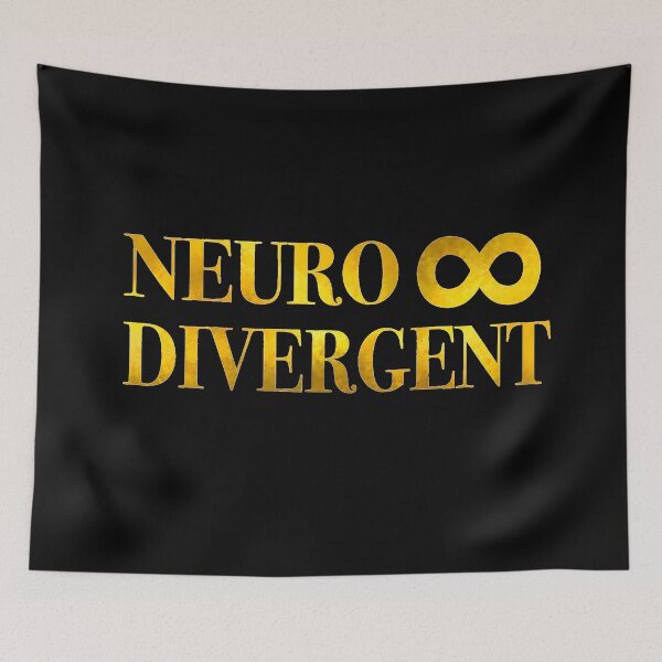 Item preview, Golden Neurodivergent Active designed and sold by Verominunus.