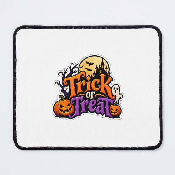 Item preview, Trick or Treat Halloween Haunted House Pumpkin Ghost designed and sold by naruto4925.