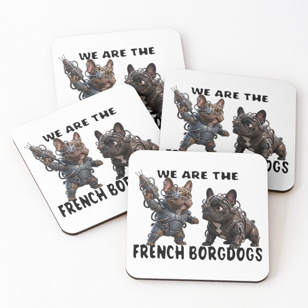 Item preview, French Bulldogs BORG designed and sold by SmARTNiki.