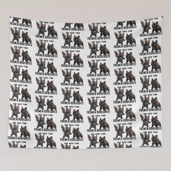 Item preview, French Bulldogs BORG designed and sold by SmARTNiki.
