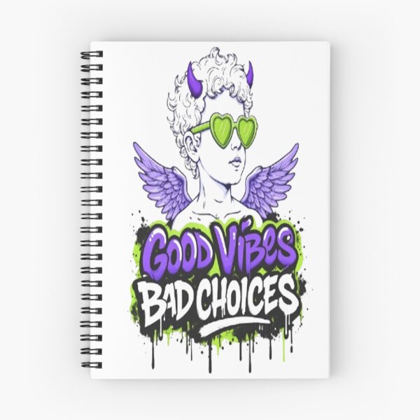 Item preview, Good Vibes Bad Choices Design designed and sold by StreetWave01.