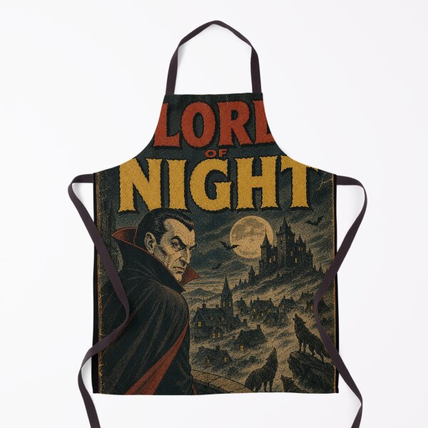 Item preview, Vintage Halloween Cover Art: Dracula Moonlit Village Hunt designed and sold by bapupa.