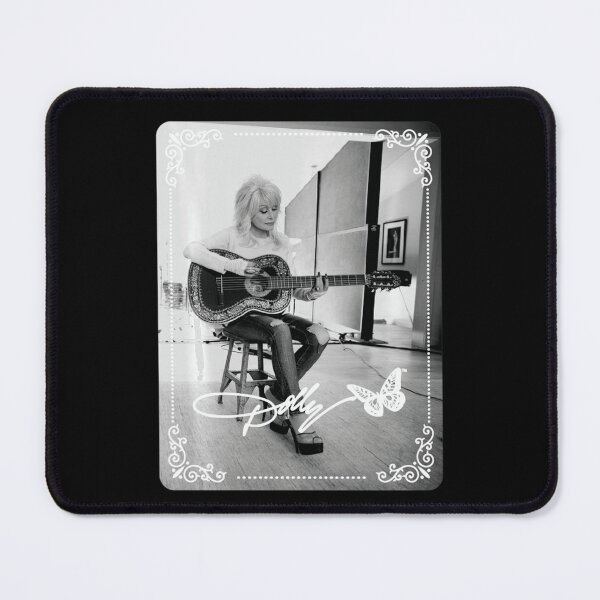 Item preview, Dolly Parton Studio Guitar Portrait Design designed and sold by CampbellkhDesig.