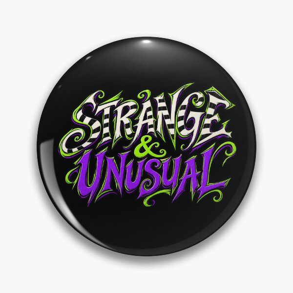 Item preview, Strange & Unusual – Gothic Horror Quote designed and sold by Pandaburba.