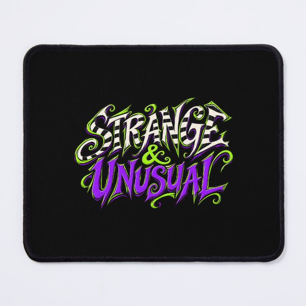 Item preview, Strange & Unusual – Gothic Horror Quote designed and sold by Pandaburba.