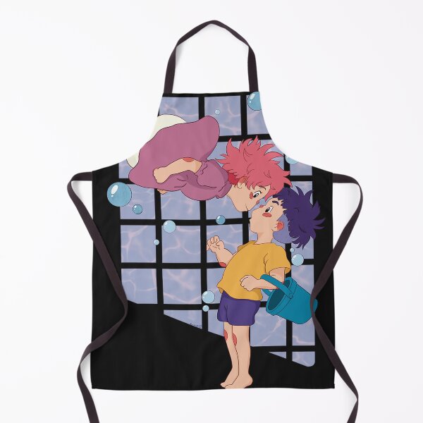 Aperçu de l'œuvre Ponyo et Sasuke créée et vendue par SAQUNA.