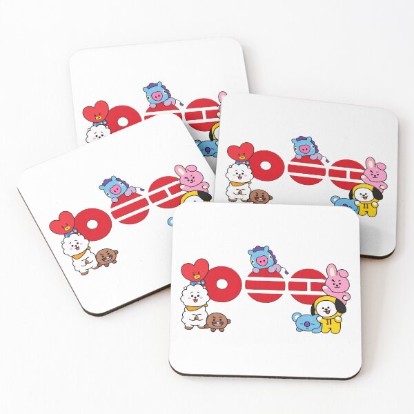 Item preview, Cute Cartoon Characters Flag Design  designed and sold by MichaelMo52883.