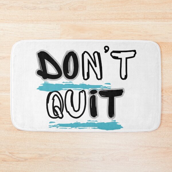 Item preview, Don’t Quit / Do It – Motivational Text designed and sold by Snedsdigital.