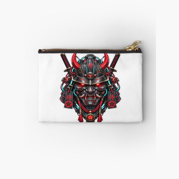 Item preview, Cyberpunk Cybernetic Oni Ronin Mask Art designed and sold by RiteshCenter .