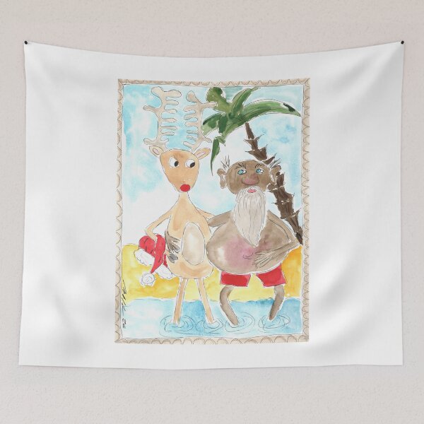 Item preview, Christmas, Weihnachten, Postcard from Hawaii designed and sold by Anke‘s Bazaar.