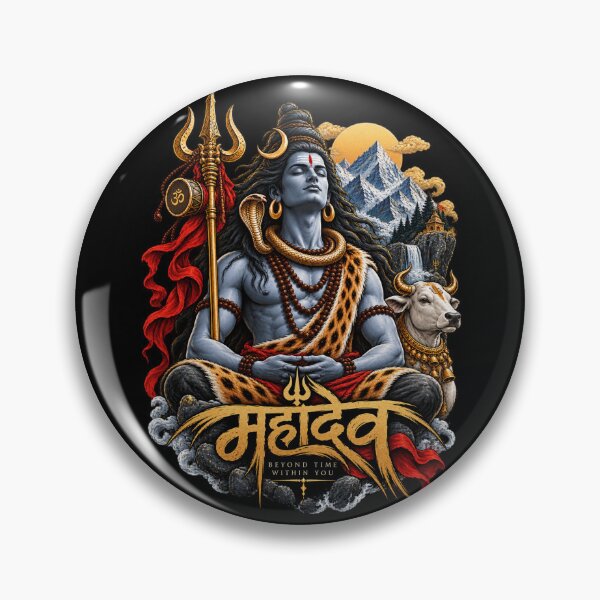 Item preview, Mahadev Lord Shiva – Cosmic Himalayan Spiritual Art designed and sold by Dr. Heartbeat.