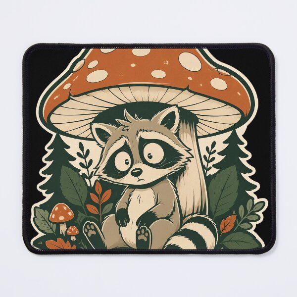 Item preview, Overstimulated Woodland Critter Sticker designed and sold by Fun2Fentastic.