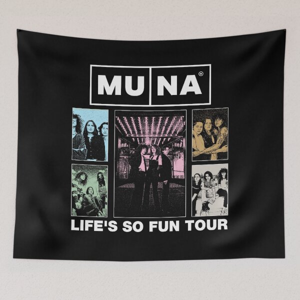 Item preview, Muna Band Save The World Album Pollstar Life's So Fun Tour designed and sold by Cofferxanys44.
