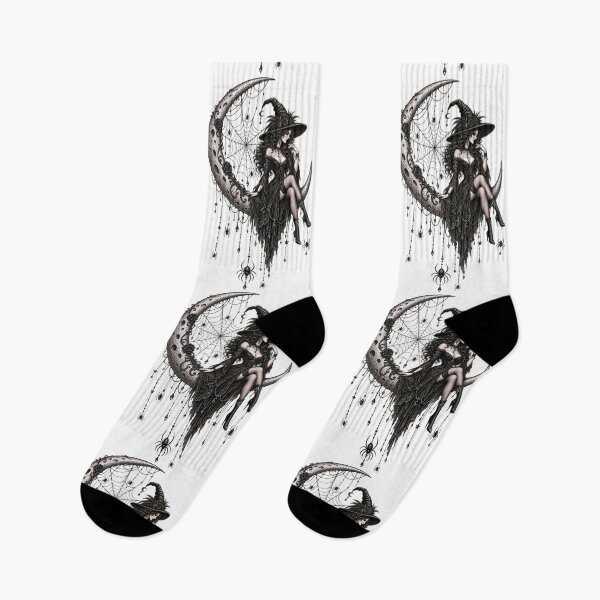 Item preview, ✨ MOONSTRUCK & MACABRE ✨   • Whimsy After Dark - SPIDER MOON - WITCH v2 designed and sold by WheelieGdArt.