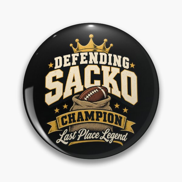 Item preview, Defending Sacko Champion Last Place Legend Fantasy Football designed and sold by Grayson809.