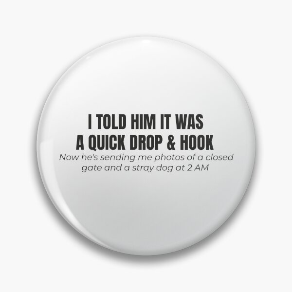 Item preview, Funny Freight Dispatcher Drop & Hook Trucking Life Gift Premium T-Shirt designed and sold by incognipress.