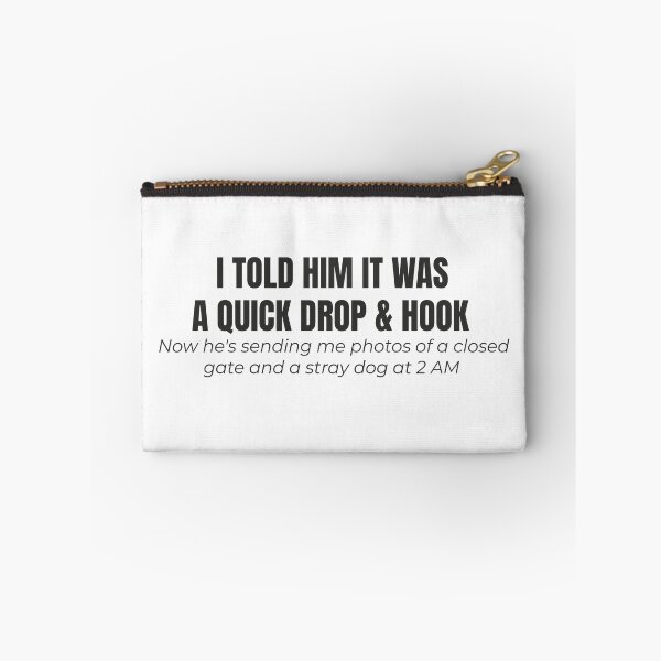 Item preview, Funny Freight Dispatcher Drop & Hook Trucking Life Gift Premium T-Shirt designed and sold by incognipress.