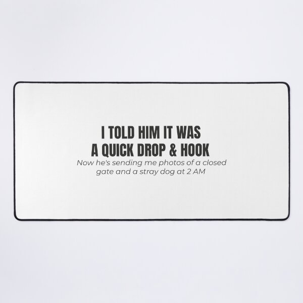 Item preview, Funny Freight Dispatcher Drop & Hook Trucking Life Gift Premium T-Shirt designed and sold by incognipress.