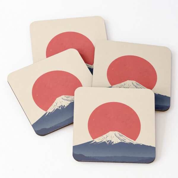 Item preview, Red Moon over Fuji designed and sold by Viviglow.