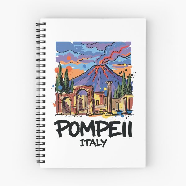 Item preview, Pompeii Ruins Mount Vesuvius Italy Art designed and sold by Merch by Das Design Studio.