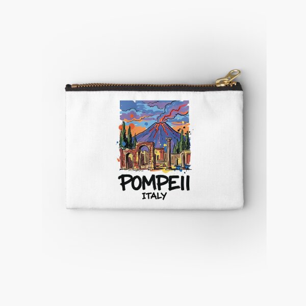 Item preview, Pompeii Ruins Mount Vesuvius Italy Art designed and sold by Merch by Das Design Studio.