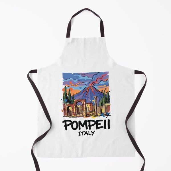 Item preview, Pompeii Ruins Mount Vesuvius Italy Art designed and sold by Merch by Das Design Studio.