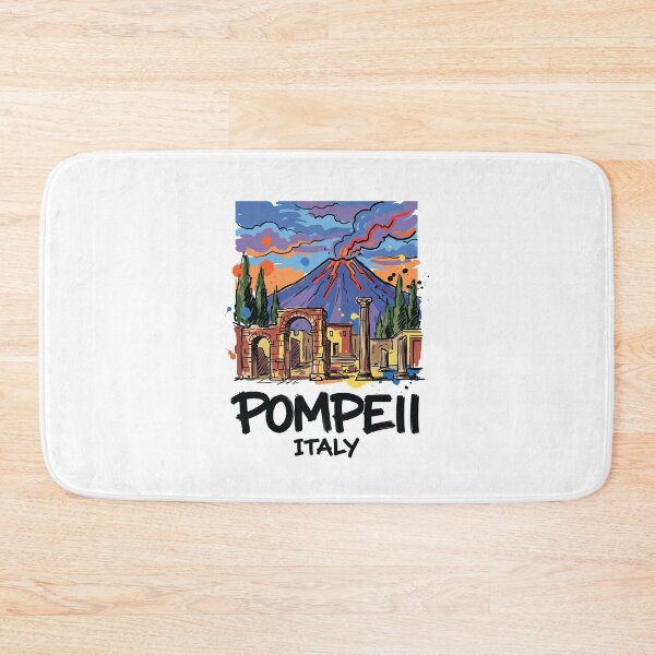 Item preview, Pompeii Ruins Mount Vesuvius Italy Art designed and sold by Merch by Das Design Studio.
