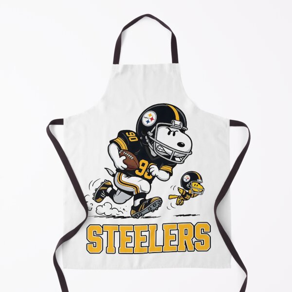 Item preview, Snoopy And Woodstock Pittsburgh Football Action Fan designed and sold by DamianRoy88.