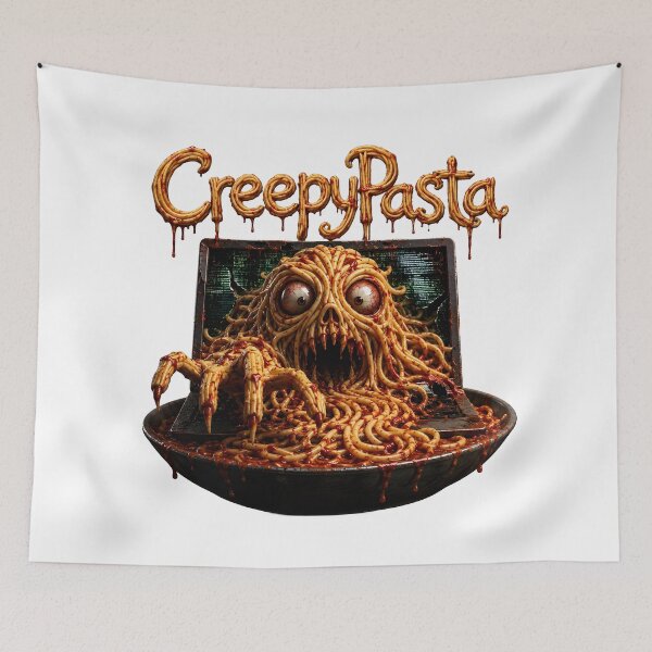 Item preview, Scary Creepypasta - Internet Horror Monster Funny Meme Art designed and sold by HorrorWorldWeb.