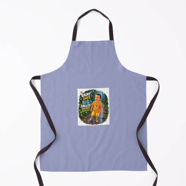 Item preview, Rainy Days Big Smiles T-Shirt – Cute Kids Rain Adventure, Splash Play & Happy Childhood designed and sold by vinothmech53.