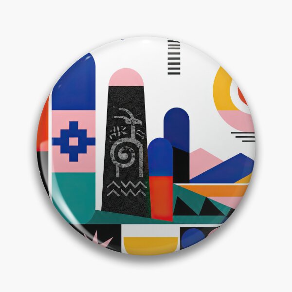 Item preview, Colorful geometric poster featuring the word Sisin Armenia designed and sold by ckybe.