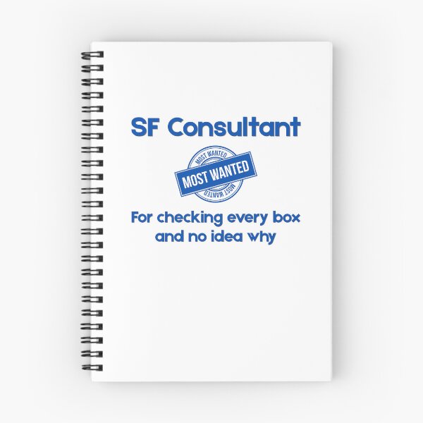 Item preview, SF Consultant Most Wanted - Funny SAP Gift designed and sold by HypercareClub.