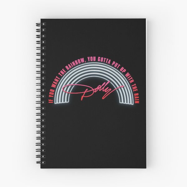 Item preview, Dolly Parton Rainbow Quote Retro Design designed and sold by CampbellkhDesig.