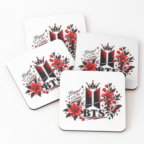 Item preview, Kpop Fan Floral Butterfly Crown Graphic  designed and sold by MichaelMo52883.