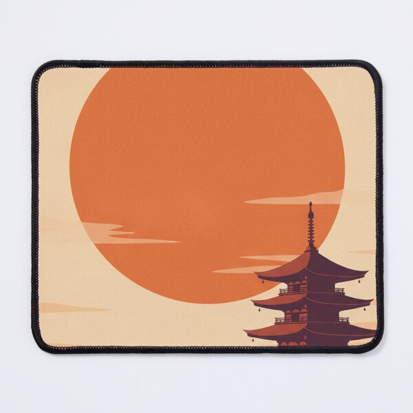 Item preview, Pagoda at Dusk designed and sold by Viviglow.