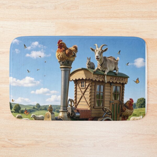 Item preview, Whimsical Country Steam Engine designed and sold by Jonsmartdesigns.