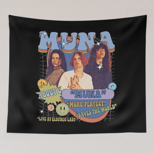 Item preview, Muna Band Save The World Album Pollstar Life's So Fun Tour designed and sold by Cofferxanys44.
